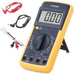 Skaitmeninis LCD srovės multimetras DT9208A zondas