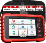 Skeneris Automobilių diagnostikos įrenginys - LAUNCH - CRP123X V2.0 - 7 I&scaron; naujo nustatymų - 5 colių Jutiklinis ekranas - OBD2 Prancūzų kalba