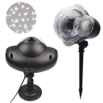 Kalėdinis LED disko rutulio RGB projektorius