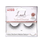 Kiss Naked Drama Veil Dirbtinės Blakstienos Ant Juostelės 3D Menkės Efektas + Klijai 1 G