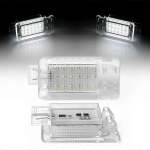 2 vnt. 18-SMD LED bagažinės erdvės žibintai bagažo skyriaus žibintai, skirti "Volvo" S60 XC90 V70 V50 S40 S80 C30 XC70 C70
