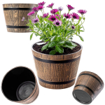 KADAX Madera vazonas 23 cm, mokos rudos spalvos