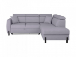 Sofa-lova Tulio, 130x190 cm, pilka