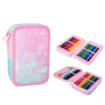 "Coolpack Jumper 2 Tie Dye" dvigubas pie&scaron;tukinis dėklas - PATIO