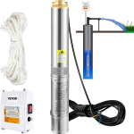 Giluminis vandens siurblys, 370W 230V, nerūdijantis plienas
