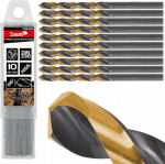 Grąžtas metalui Hss 5mm juodai-auksinis