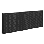 Programuojama LED i&scaron;kaba 40x14 colių P10 spalvota