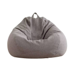 AD.CON Pupų mai&scaron;as su EPS karoliukų užpildu Puff Relax fotelis Sėdynės pagalvėlė Grindų pagalvėlė Pupų mai&scaron;as 90x110x50cm 250L Tamsiai pilka