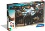 Dėlionė su drakonais CLE 104 SuperKolor HowToTrainYDragon, 25079, 104 d.