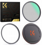 Filtras K&f 3in1 58mm Cpl filtras su magnetiniu žiedu ir dangteliu
