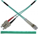 LYNX duplexn&iacute; patch kabel MM, OM3, LC/LC, 50/125&micro;m, 0,5m