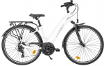 Kelioninis dviratis Romet Gazela 1 28" 2025 baltas