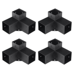 Pergolos laikiklis Vevor SSC4, 22x22x15.2 cm, 4 vnt.