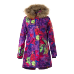 Huppa Moteri&scaron;ka žieminė parka VIVIAN 1, lilac pattern