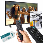 Universalus pakaitinis nuotolinio valdymo pultas AKB69680403, skirtas LG Smart TV + baterijos