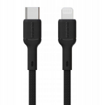 Usb-c į Lightning laidas 30w, 2m, juodas