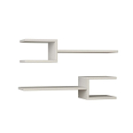 Pakabinama lentyna Kalune Design Fork, balta