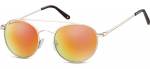 Saulės akiniai Montana MS91E gold/revo pink