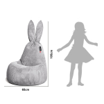 Sėdmai&scaron;is Qubo&trade; Mommy Rabbit, gobelenas, tamsiai mėlynas