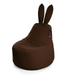 Vaiki&scaron;kas sėdmai&scaron;is Qubo&trade; Baby Rabbit, gobelenas, tamsiai rudas