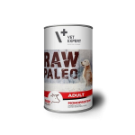 Raw Paleo konservai suaugusiems &scaron;unims su jautiena, begrūdis, 400g