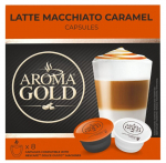 Kavos kapsulės Aroma Gold Latte Macchiato Caramell,180g
