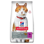 Hill's Science Plan Sterilised Cat Young Adult ėdalas katėms su antiena, 1.5 kg
