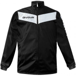 Givova Rain Scudo RJ005 1003 sportinė striukė, juoda