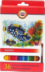 Spalvoti pie&scaron;tukai Koh I Noor, 36 sp.