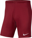 Vyri&scaron;ki &scaron;ortai Nike JR Park III Knit, M 140 cm, raudoni