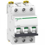 Modulinis automatinis jungiklis Schneider Electric Acti9 iC60N, 3P 20A C 6kA