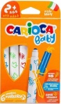 Flomasteriai mažyliams Carioca Baby Superwashable, 6 spalvų