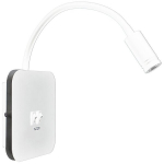 Naktinė lempa BASE 8W+2W WHITE