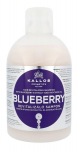 Atkuriamasis plaukų &scaron;ampūnas su mėlyniu ekstraktu Kallos Blueberry Hair, 1000 ml