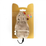 Žaislas katei prisukama Pelė Comfy, 11.5 cm