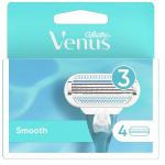 Gillette Venus Smooth Keičiami A&scaron;menys, 4 vnt.