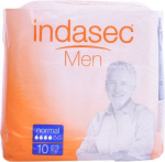 Įklotai vyrams Indasec Male Absorbent Normal, 10 vnt.