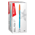 Ra&scaron;iklis Berlingo Tribase Fuze, mėlynas, 50 vnt., 0.7 mm