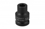 Hogert 1/2" 10mm trumpa smūginė terk&scaron;linė galvutė