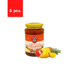 Saldžiarūg&scaron;tis padažas Kėdainių, su ananasais, 440 g x 5 vnt.
