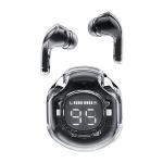 Belaidės ausinės su dėklu Acefast T8 Bluetooth TWS juodos