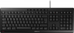 Klaviatūra CHERRY STREAM - USB - &Scaron;veicarija - CHERRY SX jungiklis - Juoda