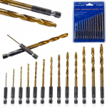 Grąžtų rinkinys Hex 6.3 mm