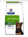 HILL'S Prescription Diet Canine Metabolic su ėriena ir ryžiais, 12 kg