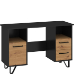 Ra&scaron;omasis kompiuterio stalas BOS-01, Juodas/artisan ąžuolo