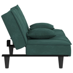 Sofa-lova su porankiais vidaXL, žalia