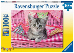Dėlionė Ravensburger Mielas kačiukas,12985, 100 d.