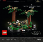 LEGO&reg; Star Wars 75353 Endor Speeder Chase Diorama su Luke'u Skywalkeriu