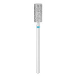 Deimantinis frezos antgalis cilindras mėlynas 6,0 mm