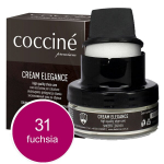 Coccine Cream Elegance batų tepalas su kempinėle, 50 ml, rožinis
